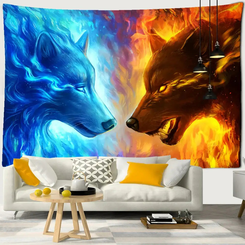 Angel Devil Tapestry