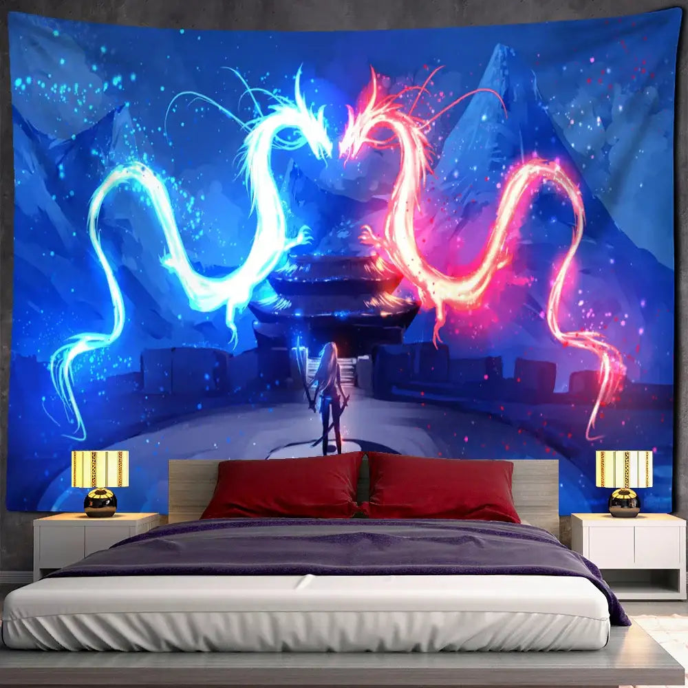 Angel Devil Tapestry