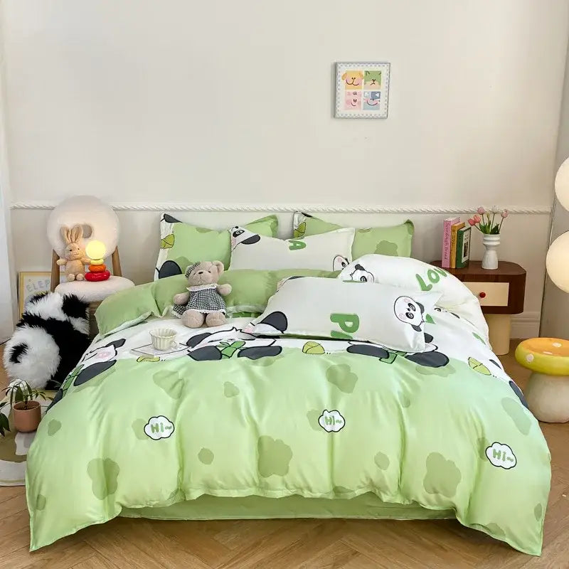 Black White Animal Bedding