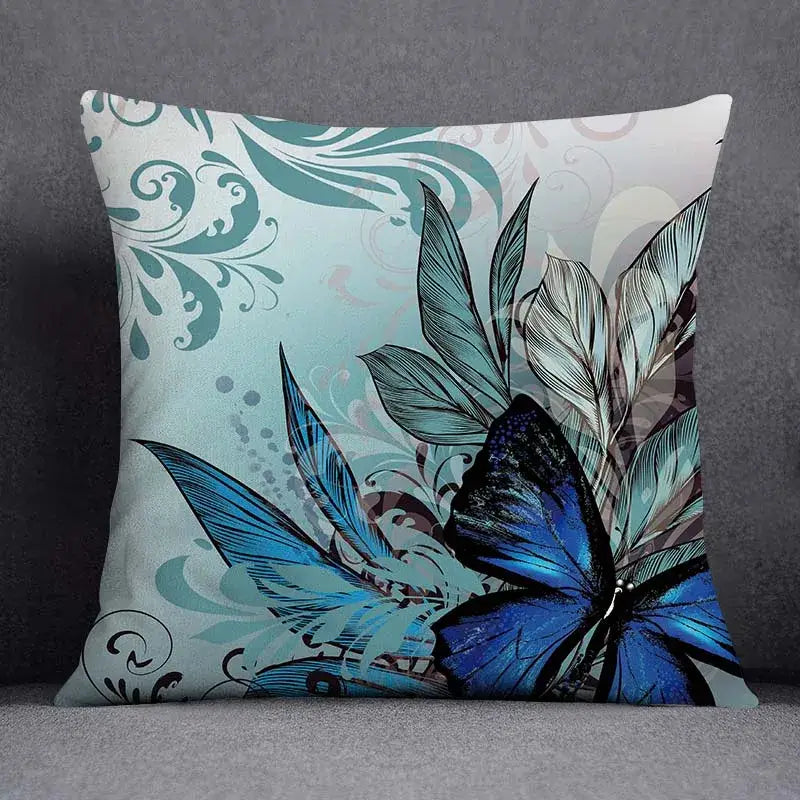 Teal Green Pattern Pillowcase