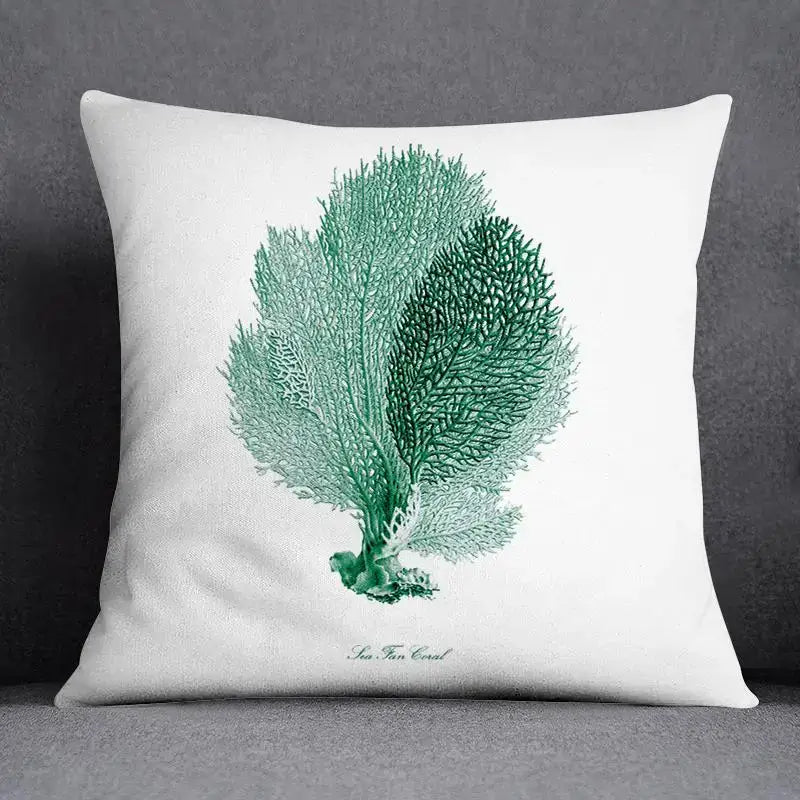 Teal Green Pattern Pillowcase