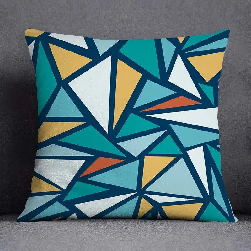 Teal Green Pattern Pillowcase