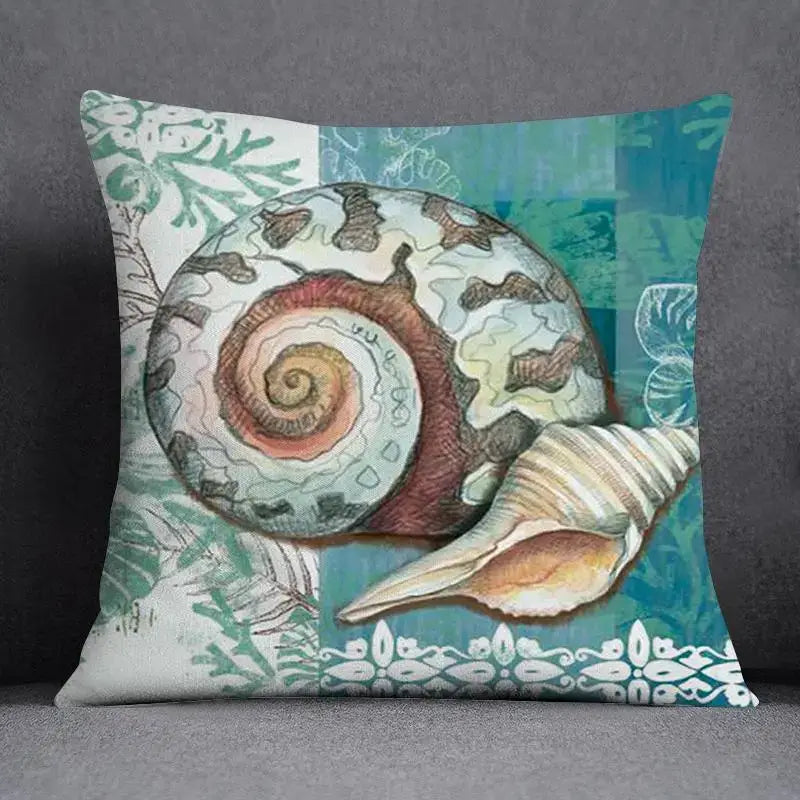 Teal Green Pattern Pillowcase