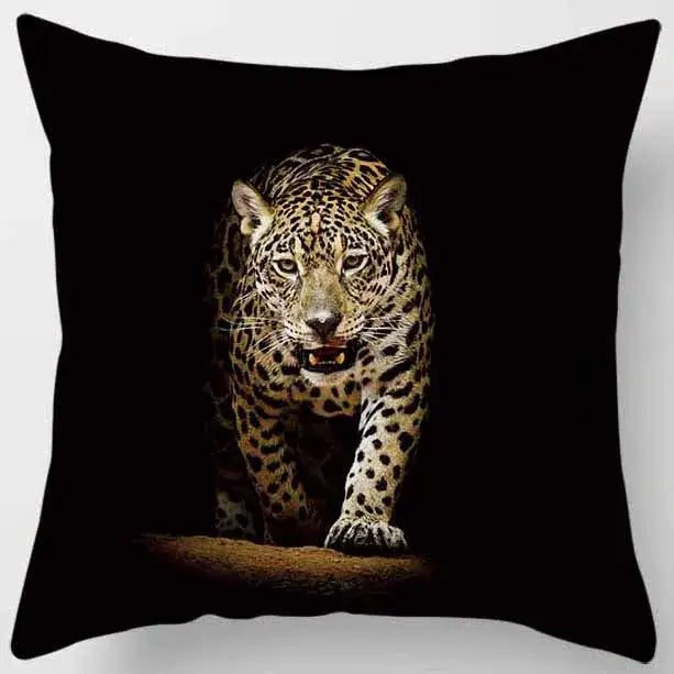 Tiger Lion Pillow Case