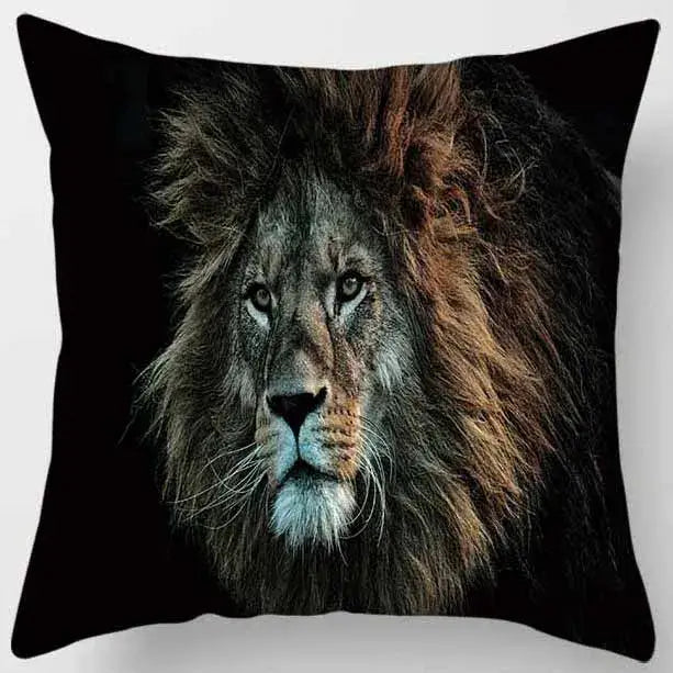Tiger Lion Pillow Case