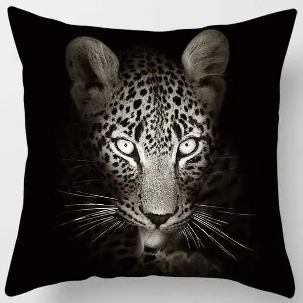 Tiger Lion Pillow Case