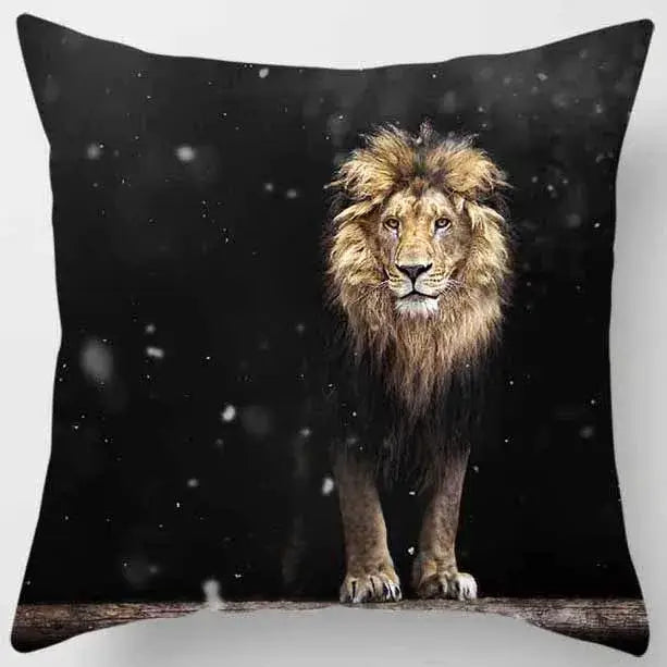 Tiger Lion Pillow Case