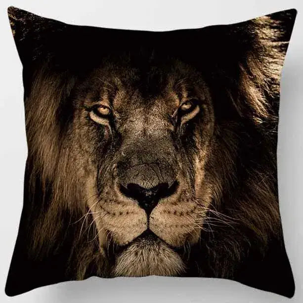Tiger Lion Pillow Case