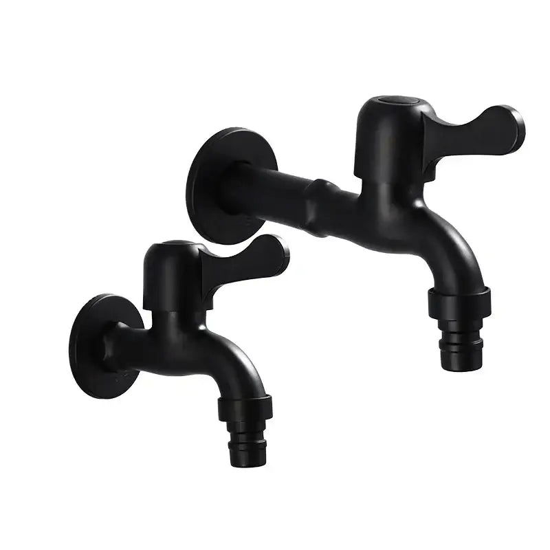 Black Brass Garden Faucet