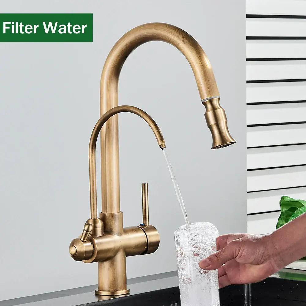 Brass Pull-Down Faucet