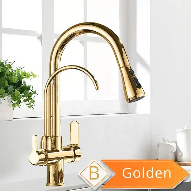 Brass Pull-Down Faucet