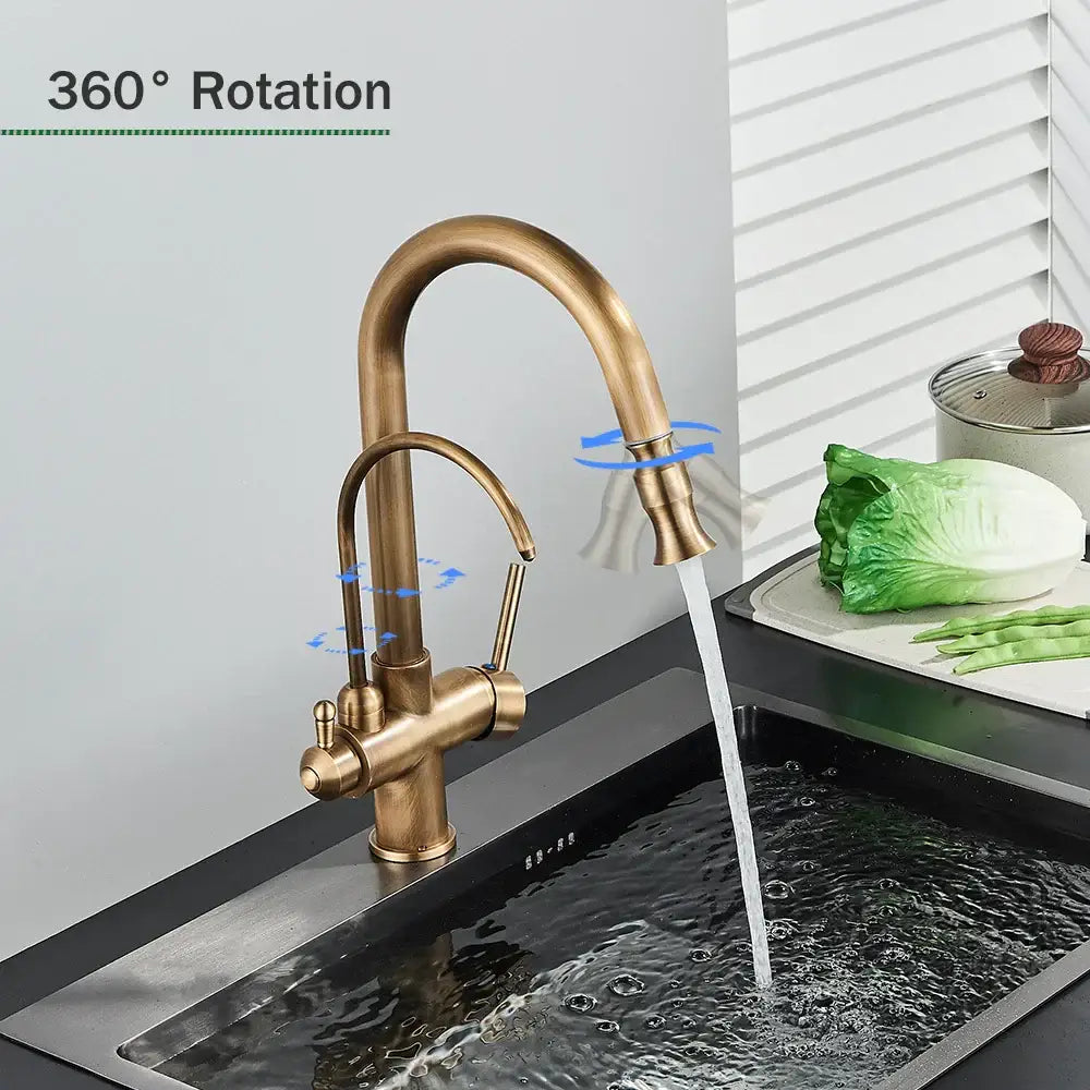 Brass Pull-Down Faucet