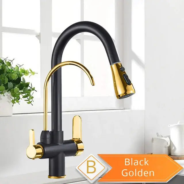 Brass Pull-Down Faucet
