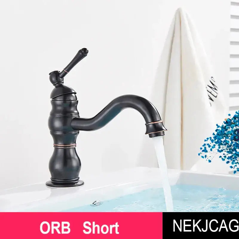 Brass Single Handle Faucet Tall