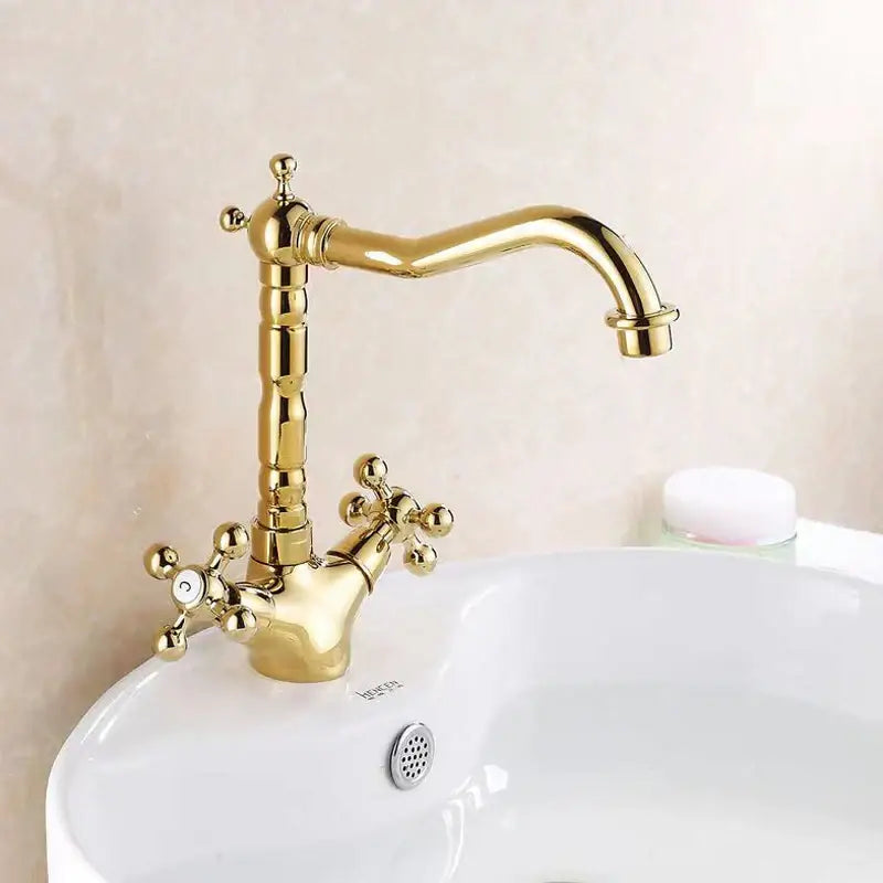 Brass Cross Handle Faucet