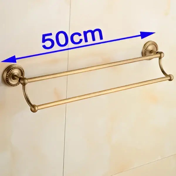 Brass Wall Towel Rack