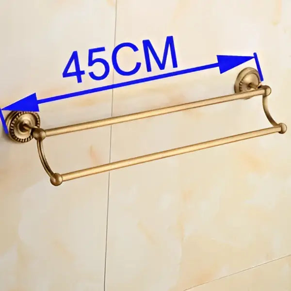 Brass Wall Towel Rack