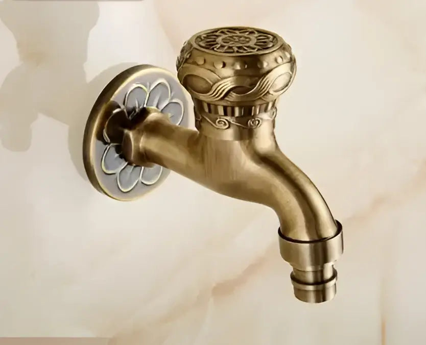 Brass Dragon Outdoor Faucet