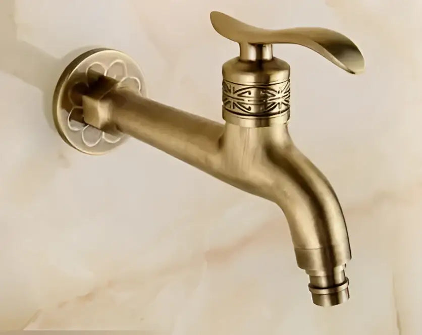 Brass Dragon Outdoor Faucet
