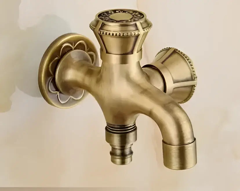 Brass Dragon Outdoor Faucet