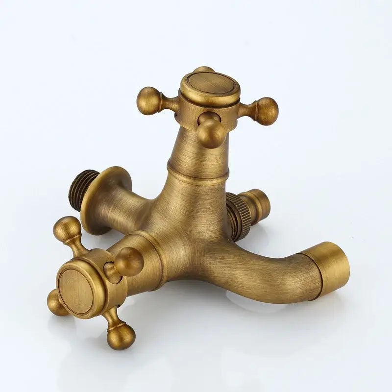 Brass Dual Cross Laundry Faucet