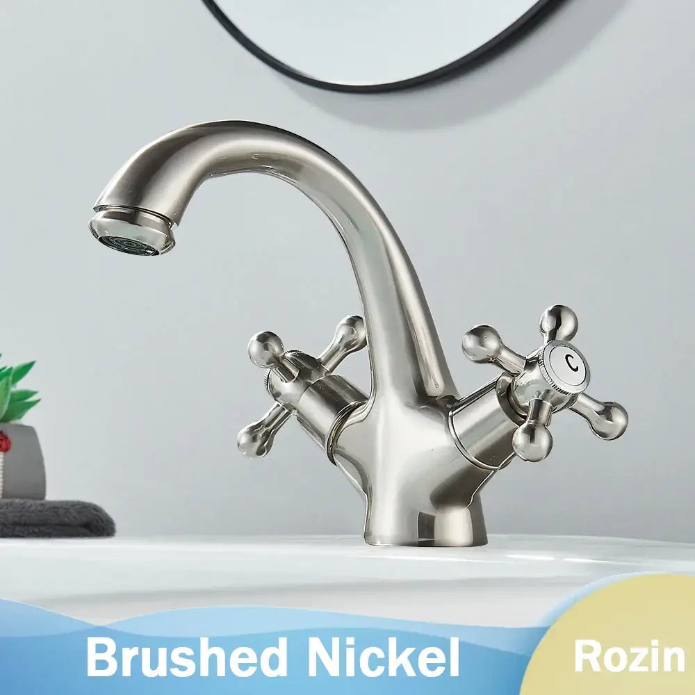 Antique Brass Mixer Faucet