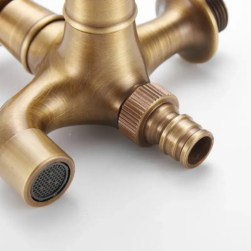 Brass Vintage Garden Bibcock