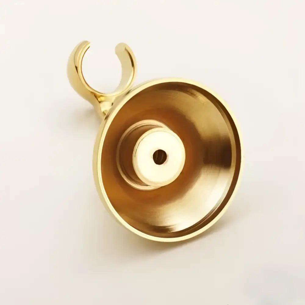 Antique Brass Swivel Holder