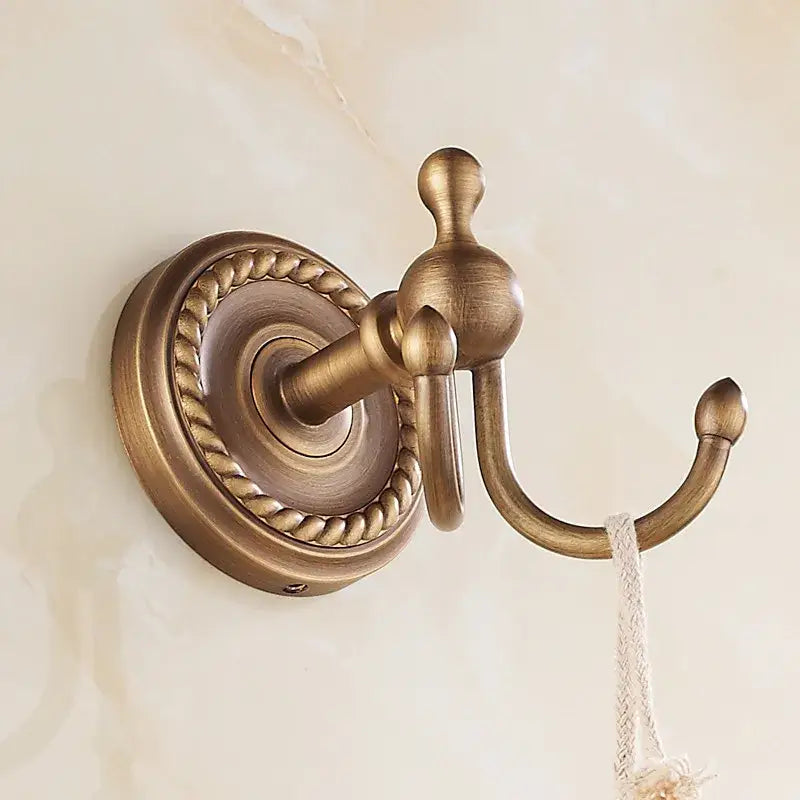 Brass Double Towel Hanger