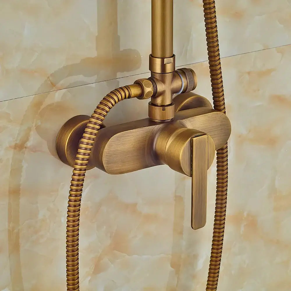 Brass Rainfall Sprayer Set