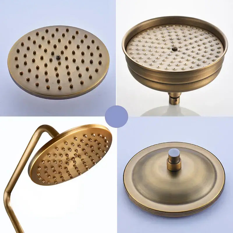 Brass Rainfall Shower Set with Handshower