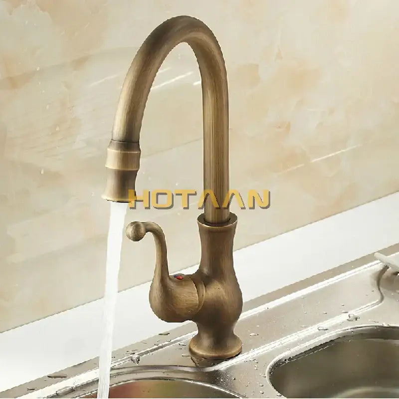 Brass Kitchen Mixer Faucet