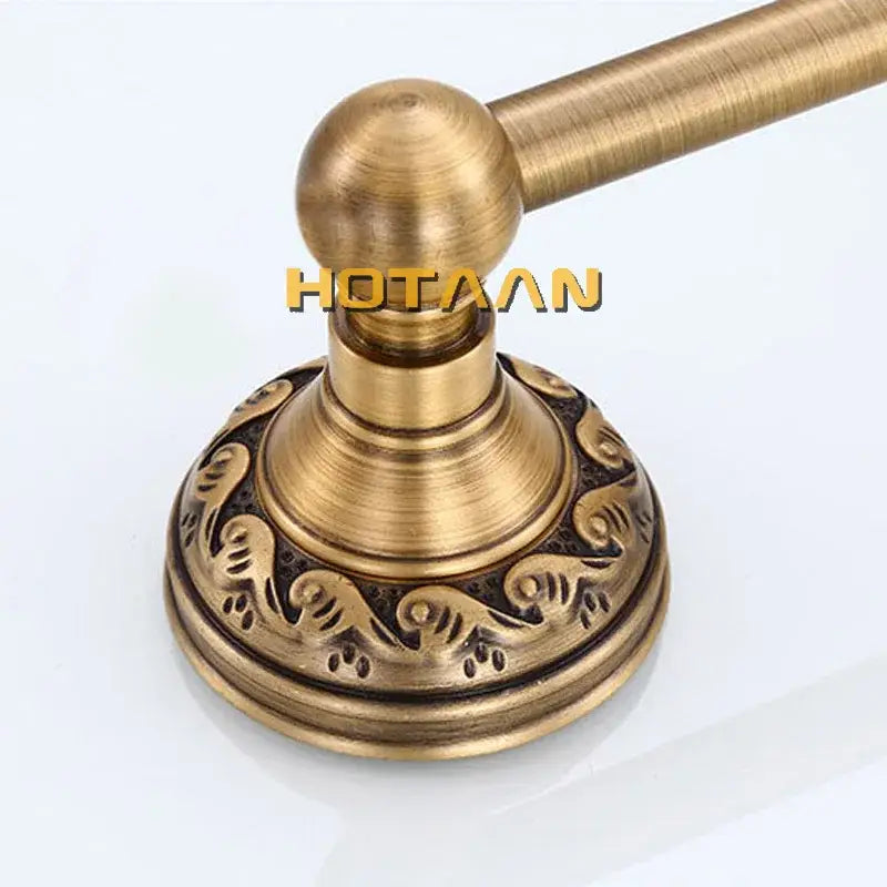 Brass Scrollwork Towel Rack 60cm