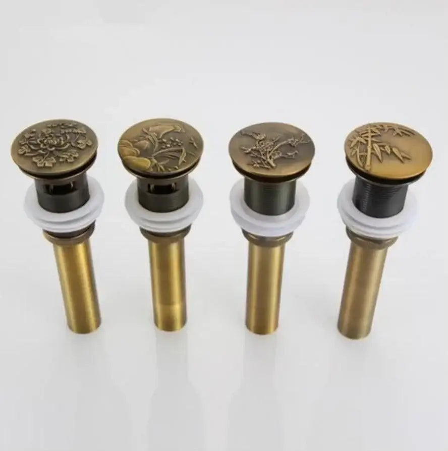 Antique Brass Sink Drain
