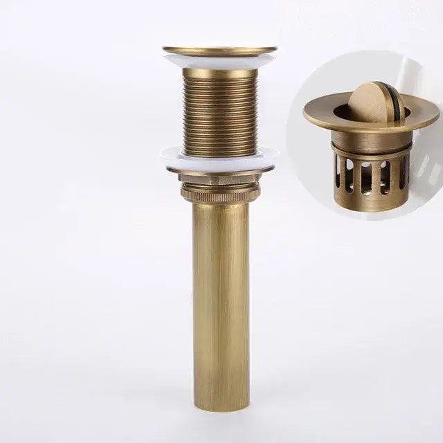 Brass Ceramic Sink Strainer
