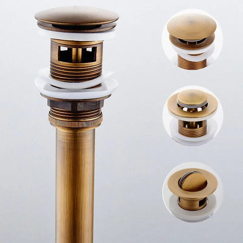 Brass Ceramic Sink Strainer