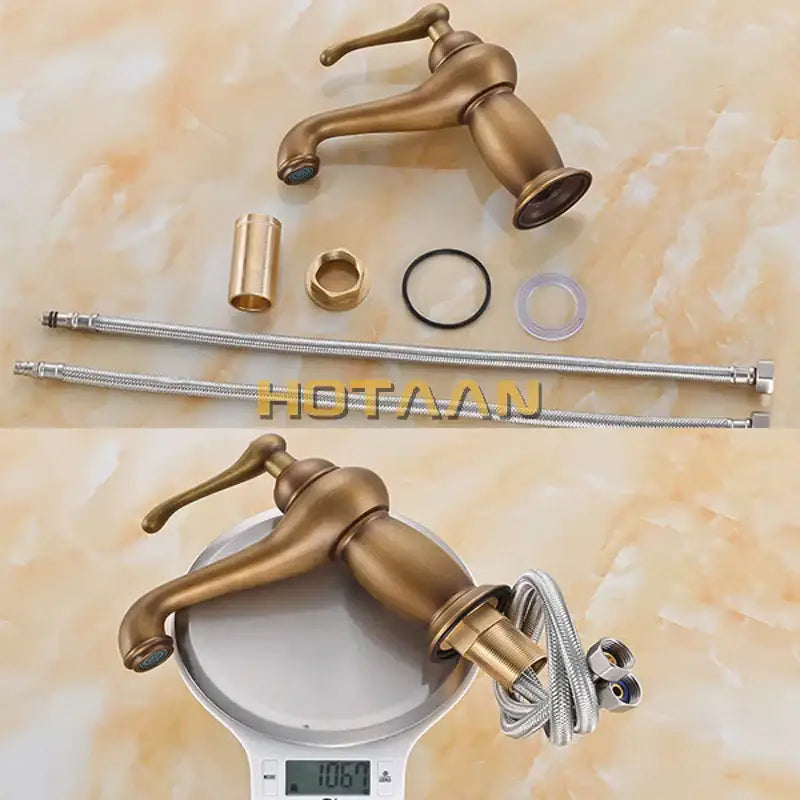 Antique Brass Single Faucet