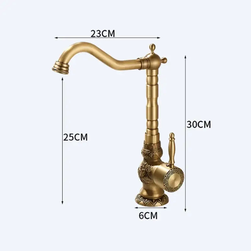 Brass Bathroom Mixer Faucet
