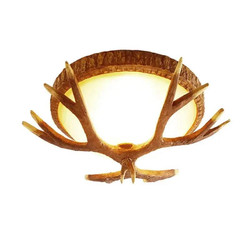 Antler Resin Ceiling Light