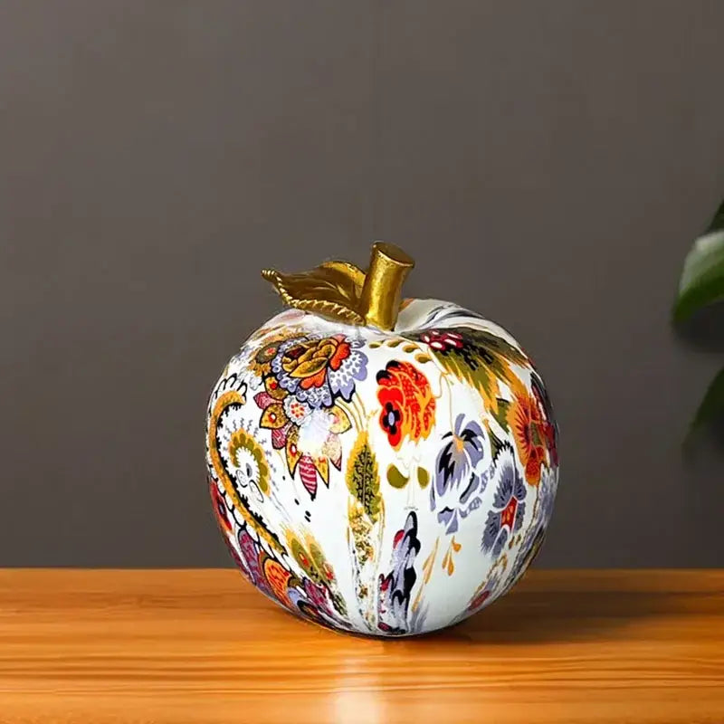 Glossy Resin Apple Figure