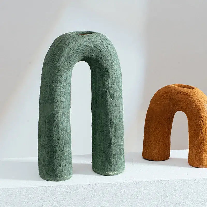 Arc Ceramic Vase Set