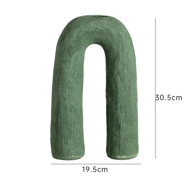 Arc Ceramic Vase Set