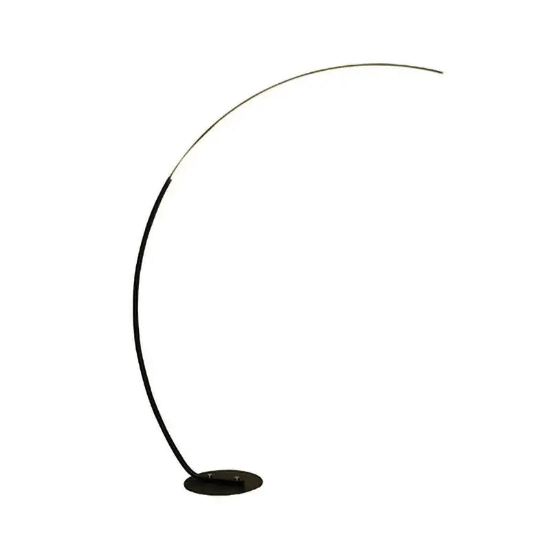 Black Arc LED Floor Lamp