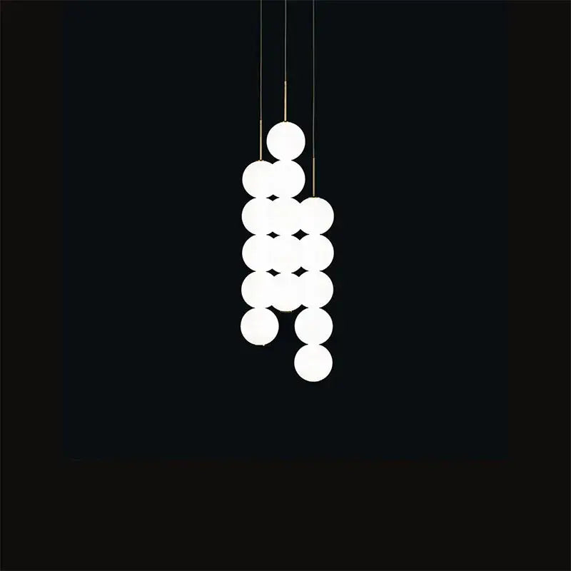 Art Deco Glass Orb Light
