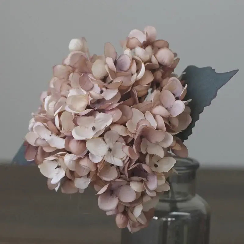 Silk Hydrangea Flower Arrangement