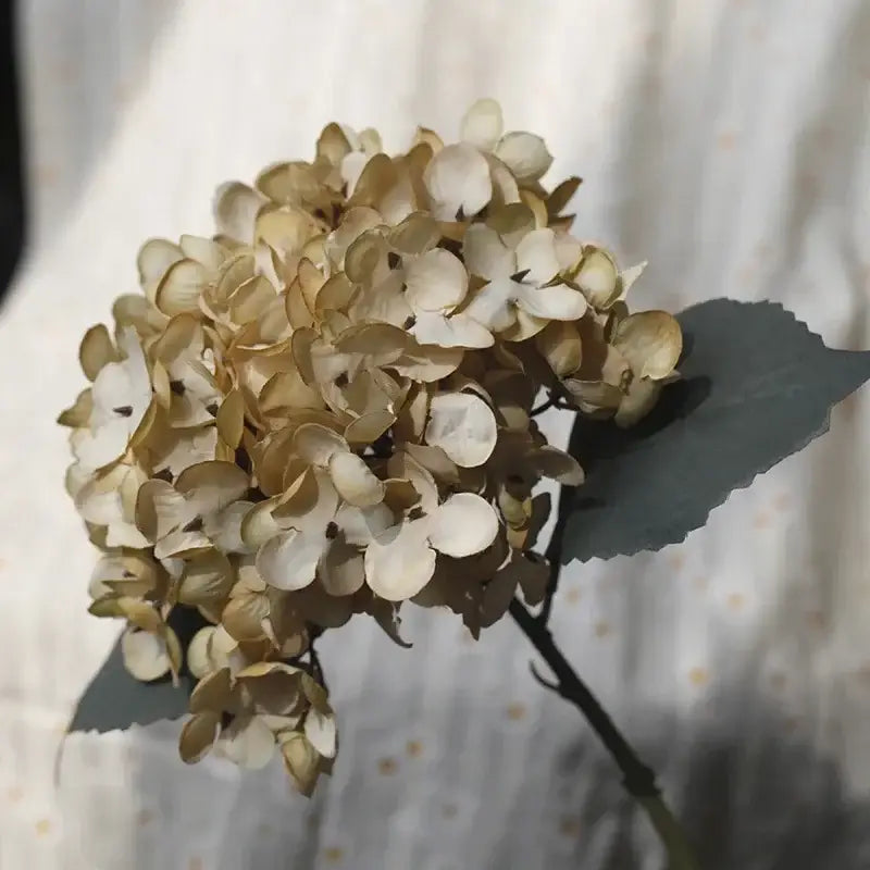 Silk Hydrangea Flower Arrangement