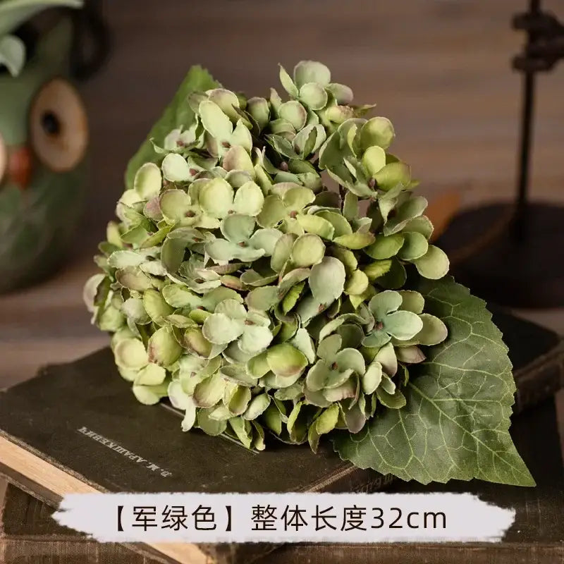 Silk Hydrangea Flower Arrangement