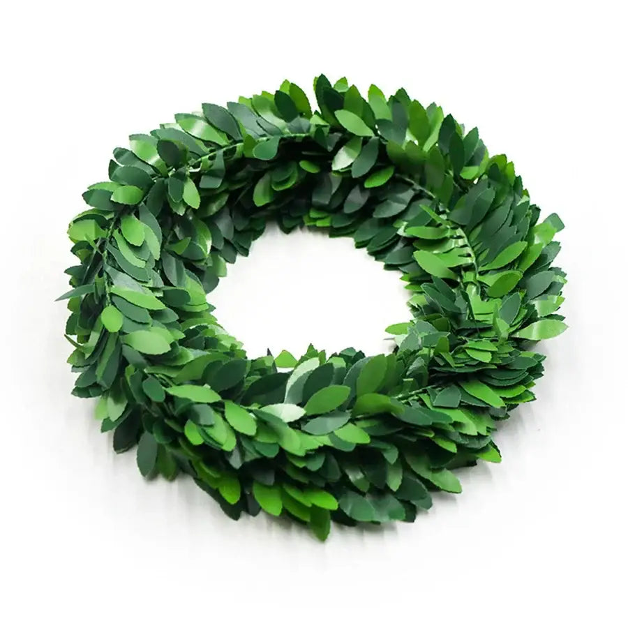 Green Ivy Leaf Wreath Set