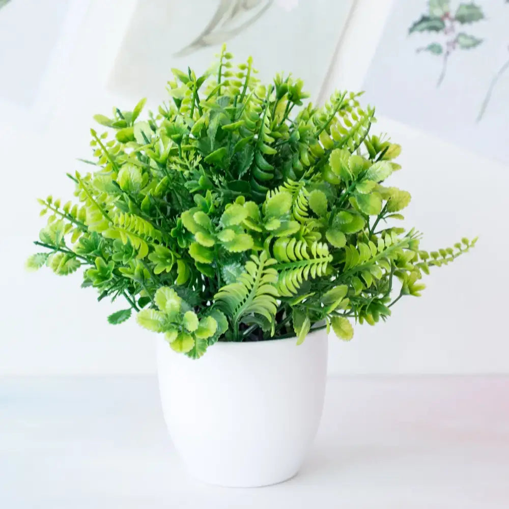 Artificial Mini Plant Set