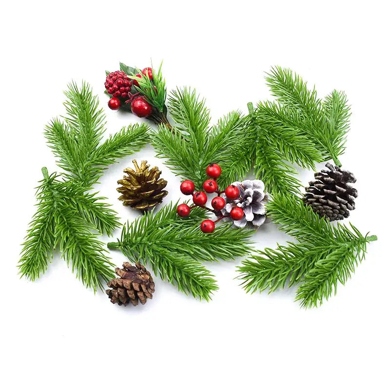 Pine Needle Berry Decor